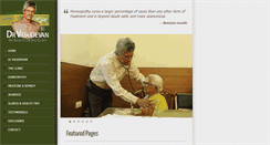 Desktop Screenshot of drvasudevan.com